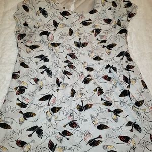 Old Navy bird print dress